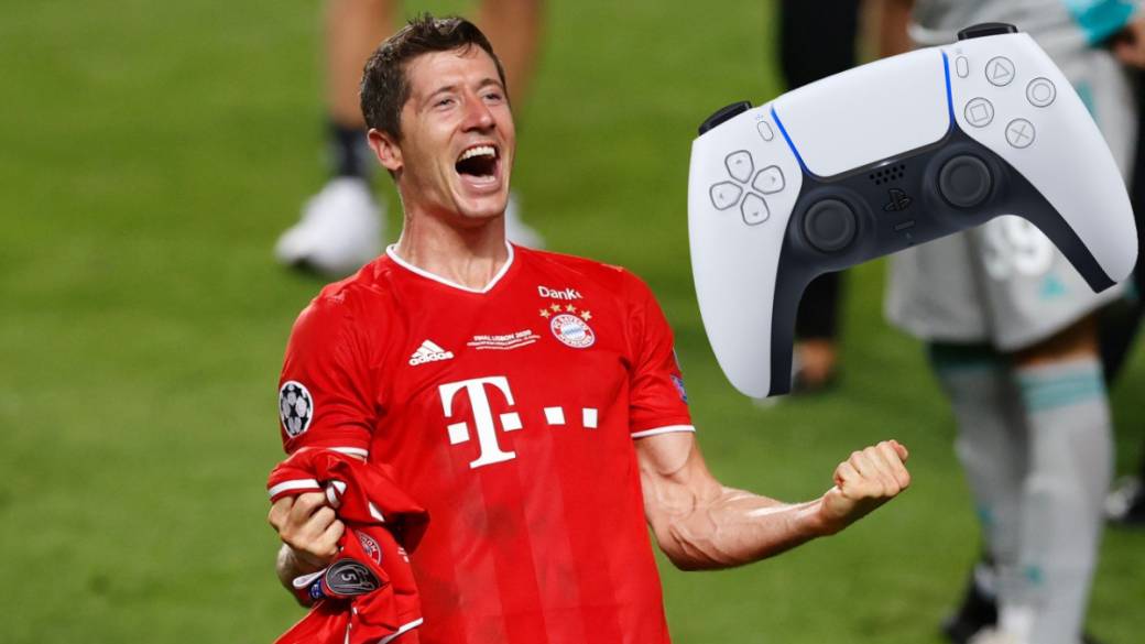 PS5: Lewandowski, the star of Bayern Munich, already has the DualSense