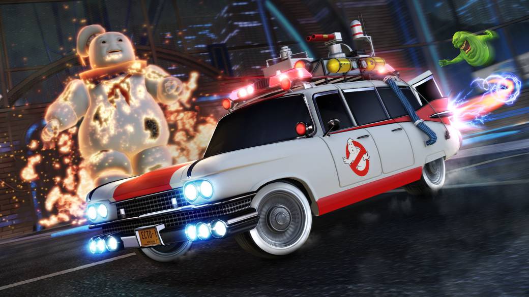 Rocket League presents Haunted Hollows, its Halloween event with the Ghostbusters