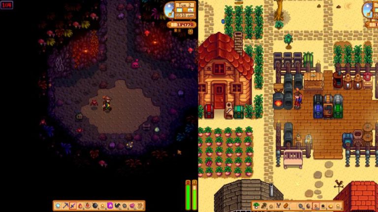 Stardew Valley will add a cooperative mode to split screen