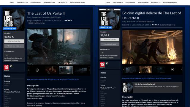 The Last of Us Part 2 offer discount discount playstation store