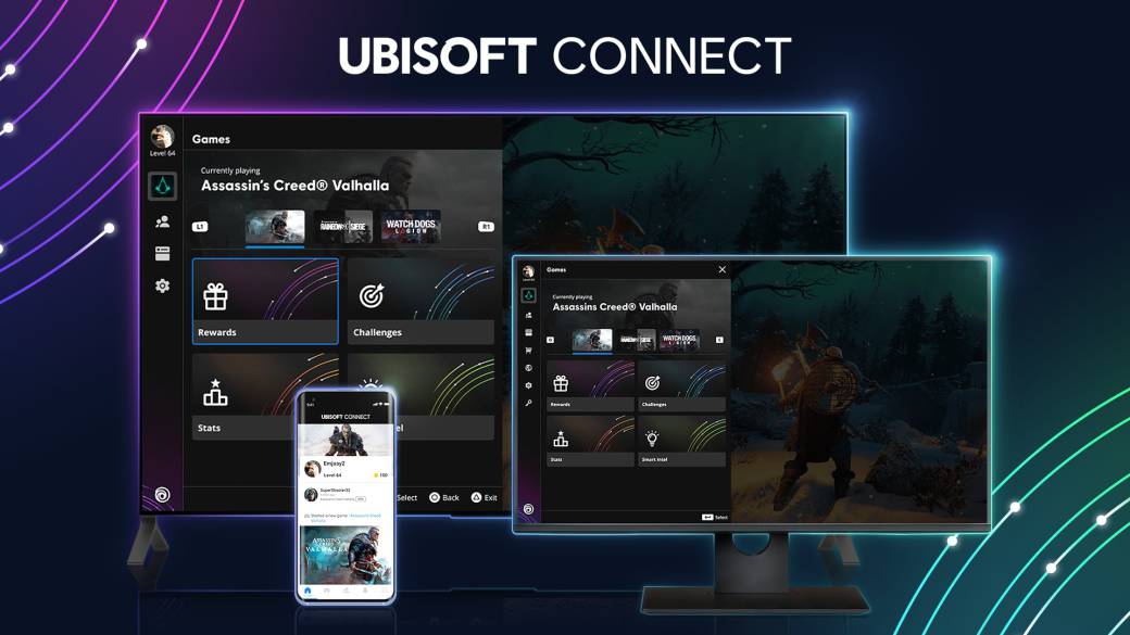 Ubisoft Connect will merge Uplay and Ubisoft Club: cross-play and cross-save in some games