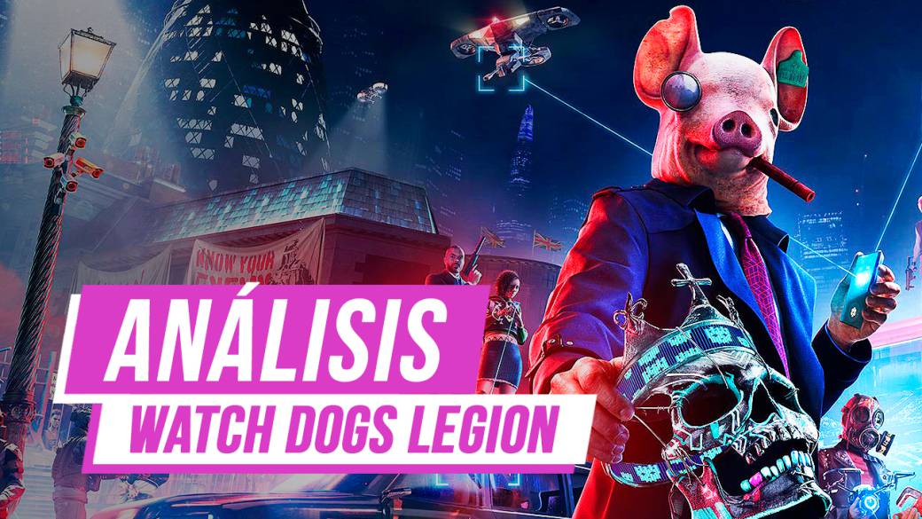 Watch Dogs: Legion, video analysis