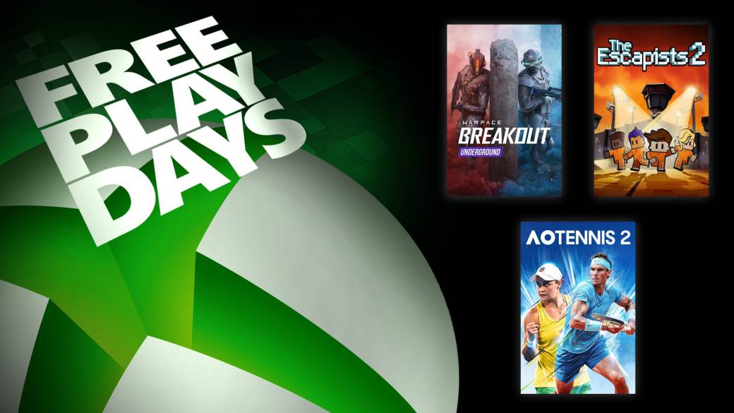 Xbox Free Play Days: Warface: Breakout, The Escapists 2, and AO Tennis 2