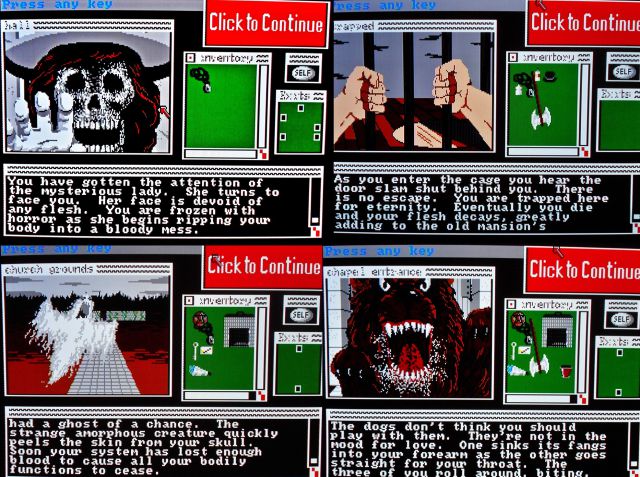 Uninvited ICOM Simulations Kemco Seika David Marsh Infinite Ventures Mindscape horror graphic adventure point & click Nintendo retro