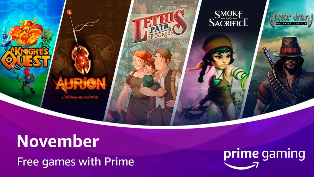 Victor Vran and Smoke and Sacrifice among the free Amazon Prime Gaming games of November