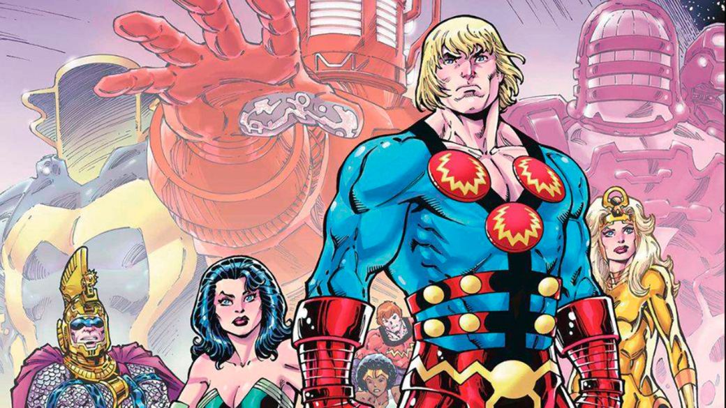 Marvel Studios' Eternals discovers their costumes and reveals more of their galactic universe
