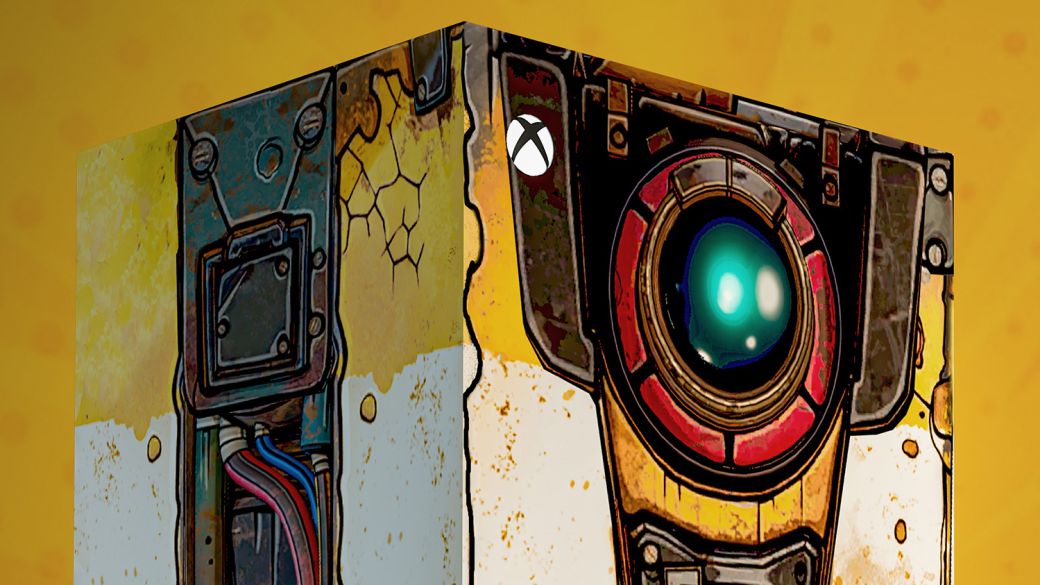 Xbox Series X dresses up as Claptrap from the Borderlands saga in a unique edition