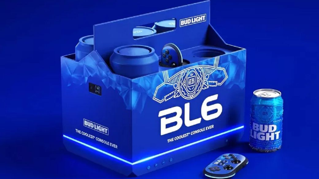 A console that chills beer? This is BL6, the coolest machine