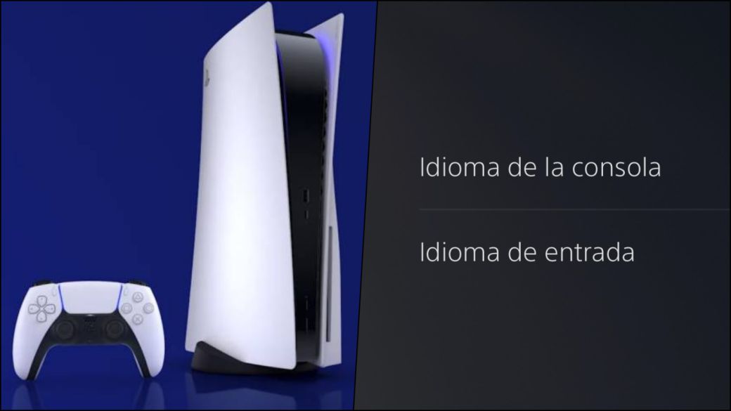 PS5: how to change the language and region of your PlayStation 5
