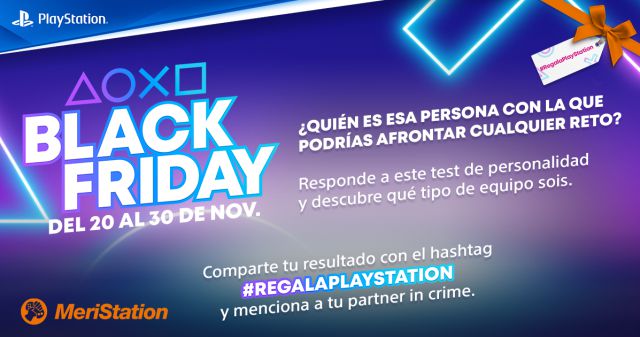 Give away an unrepeatable adventure on PlayStation Black Friday