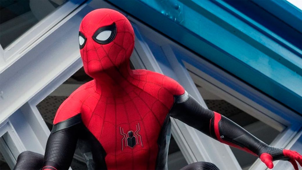 First image of Tom Holland as Spider-Man in Spider-Man 3: 