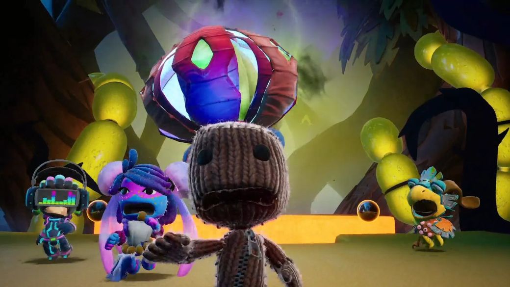 Sackboy: A Great Adventure shows its artisan world in its launch trailer