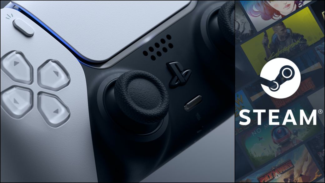 The PS5 DualSense is now compatible with all its functions on Steam