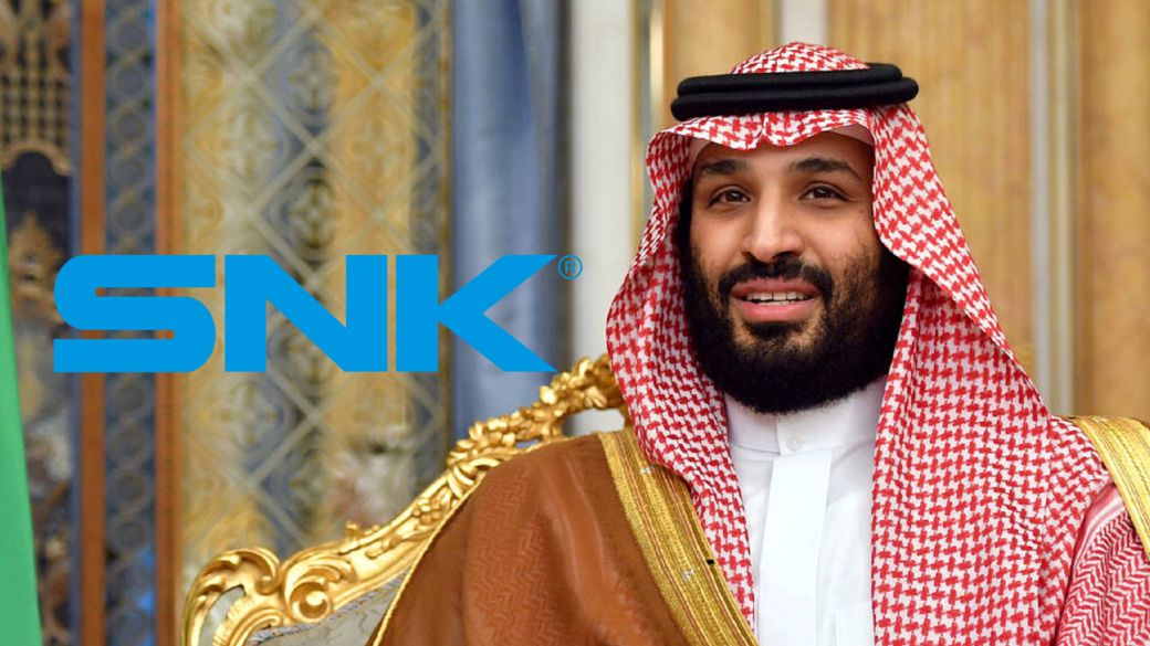The heir to the Saudi crown will take 33% of SNK