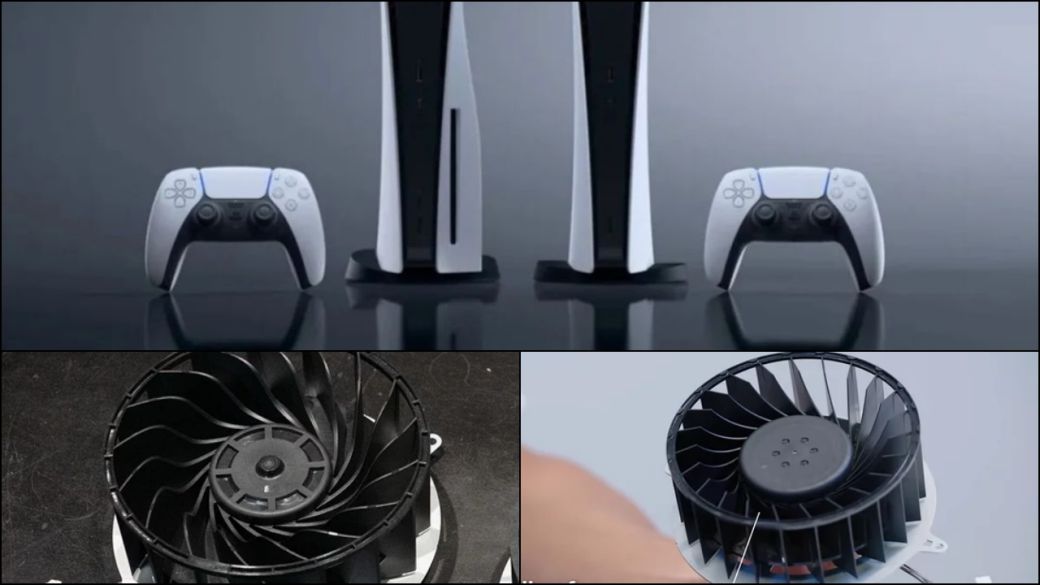 They discover that PS5 has two models of fans: one makes more noise