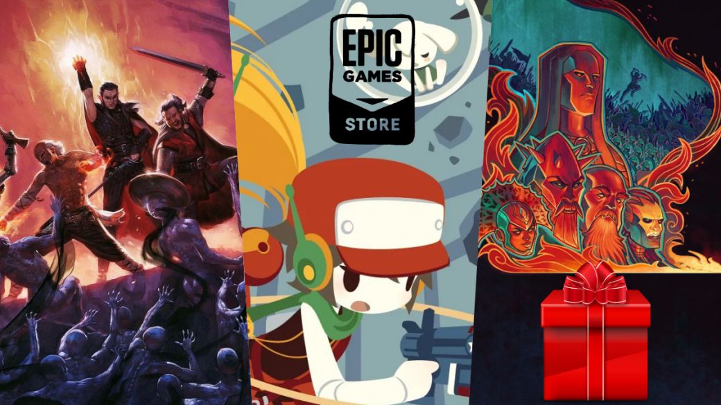 Cave Story +, a free game from the Epic Games Store; Pillars of Eternity and Tyranny, next