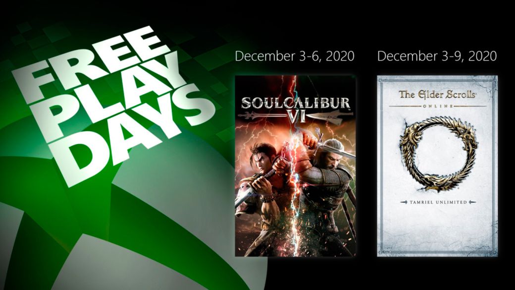 SoulCalibur VI and The Elder Scrolls Online Play Free This Weekend with Xbox Live Gold