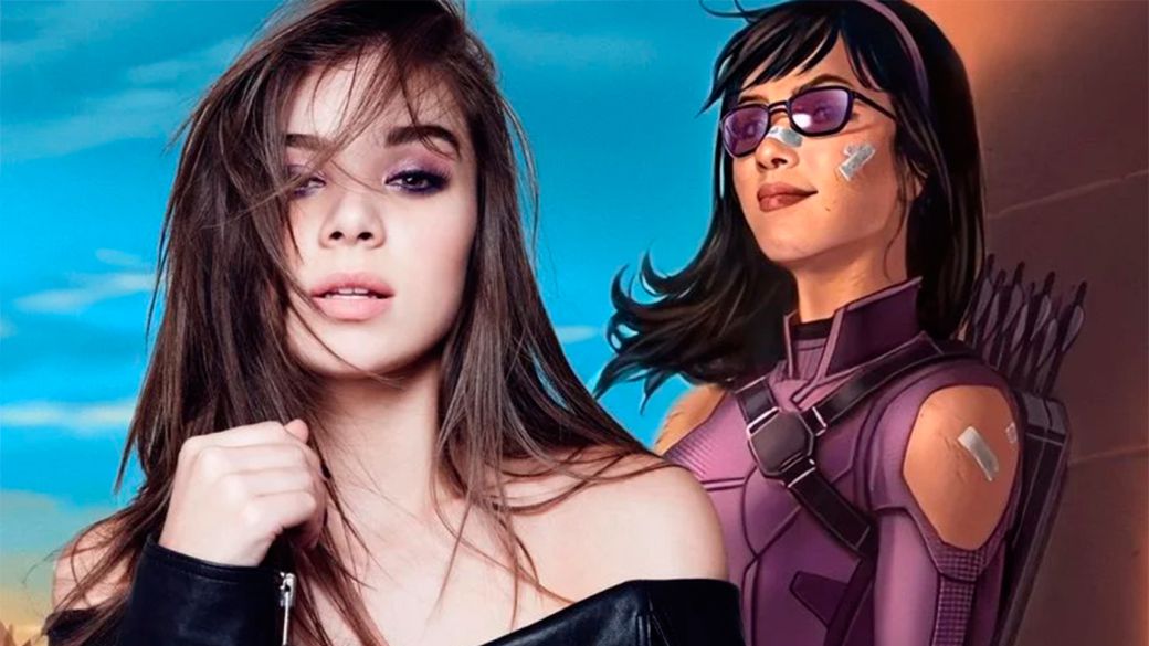 Hawkeye: first images of Hailee Steinfield in Kate Bishop's outfit