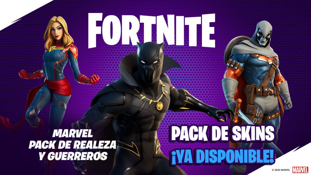Fortnite: Black Panther, Captain Marvel and Taskmaster skins now available