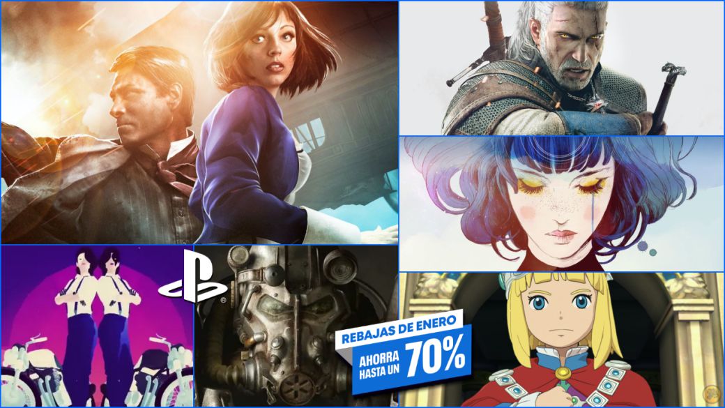 PS4 offers: 12 blockbuster games for less than 10 euros; compatible with PS5