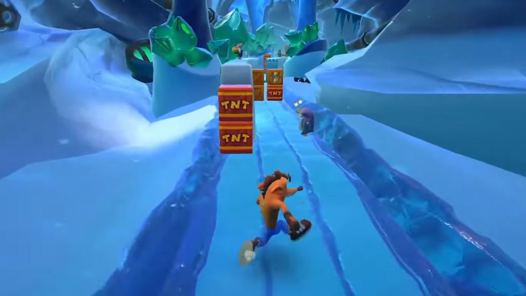 Crash Bandicoot: On the Run! show four new levels