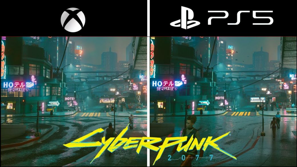 Cyberpunk 2077: graphical comparison PS4 and Xbox One vs PS5 and Xbox Series X | S