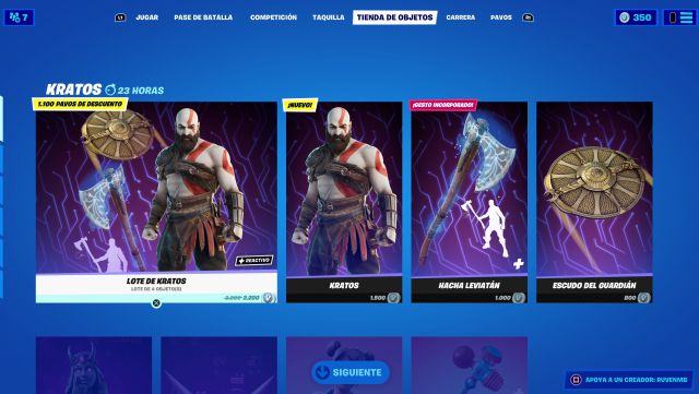 God Of War Pickaxe Fortnite Price Fortnite God Of War Kratos Skin Now Available Price And Contents