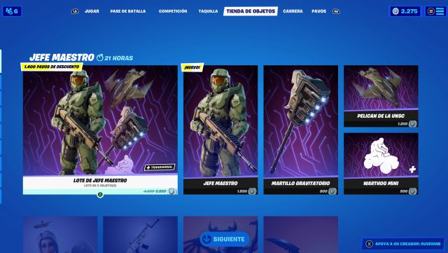 Fortnite Halo Master Chief Master Chief Skin Now Available Price And Contents