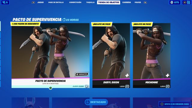 fortnite chapter 2 season 5 the walking dead skins daryl dixon michonne how to get them