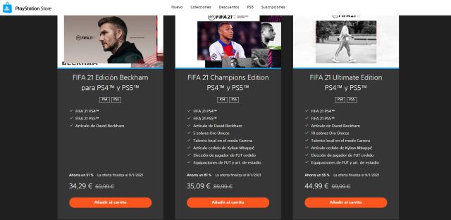 FIFA 21 PS4 PS5 Xbox One Series X / S discount sales offers Christmas