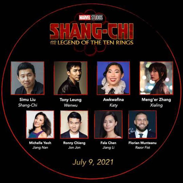 Marvel Studios' Shang-Chi and the Legend of the Ten Rings discover their synopsis and cast