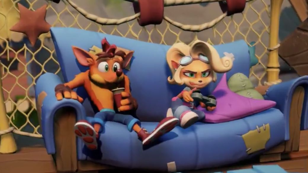 Role reversal: Crash Bandicoot and Coco pay tribute to Uncharted 4