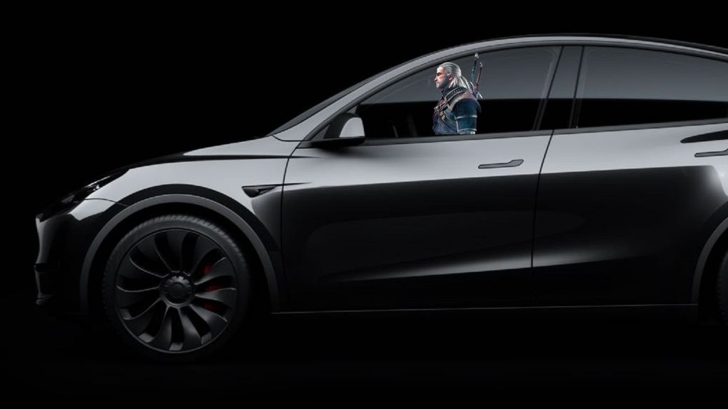 The Witcher: a Tesla car lets you use the series' musical success on its external speakers