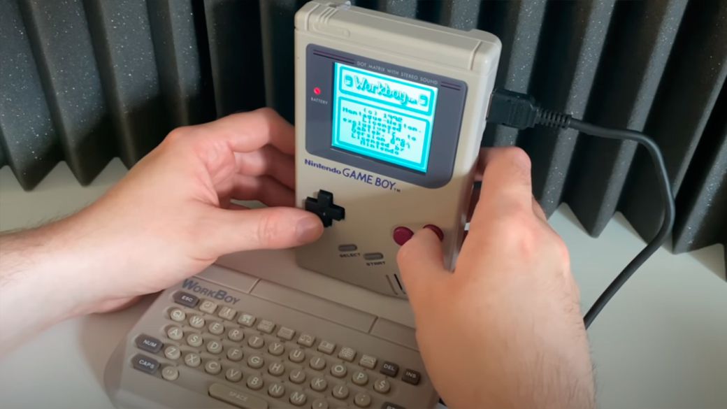 WorkBoy, the peripheral that turns the Game Boy into a mini computer, comes to light after 28 years