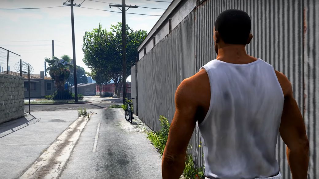GTA San Andreas with graphics from GTA 5? A fan imagines it in this spectacular video
