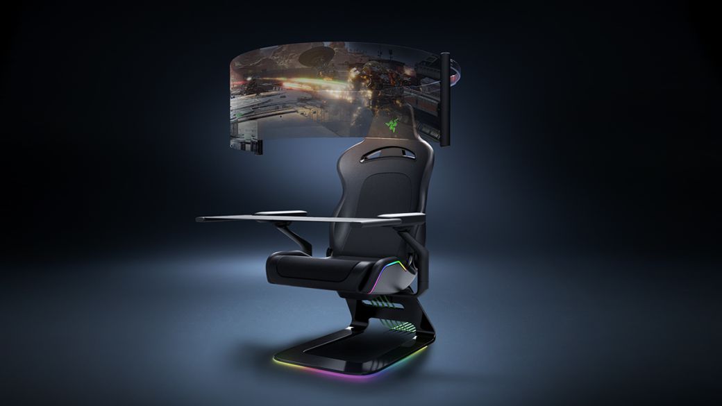 Razer presents Project Brooklyn, the gaming chair with built-in screen
