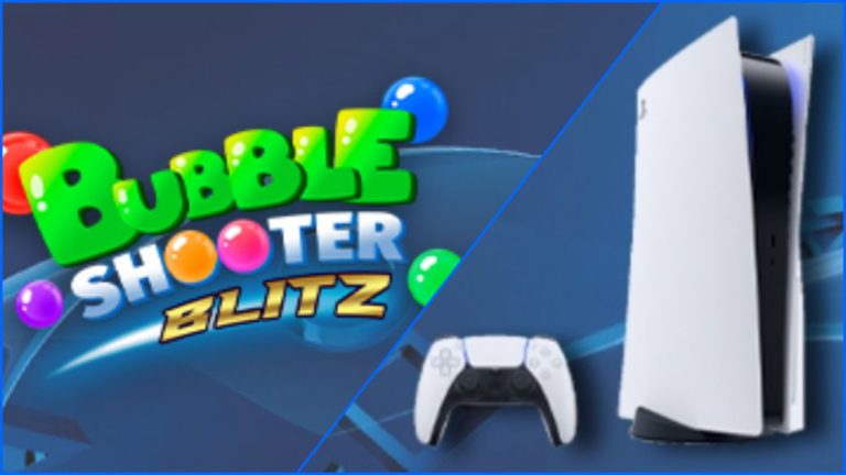Win a PS5 playing Bubble Shooter thanks to eGoGames!