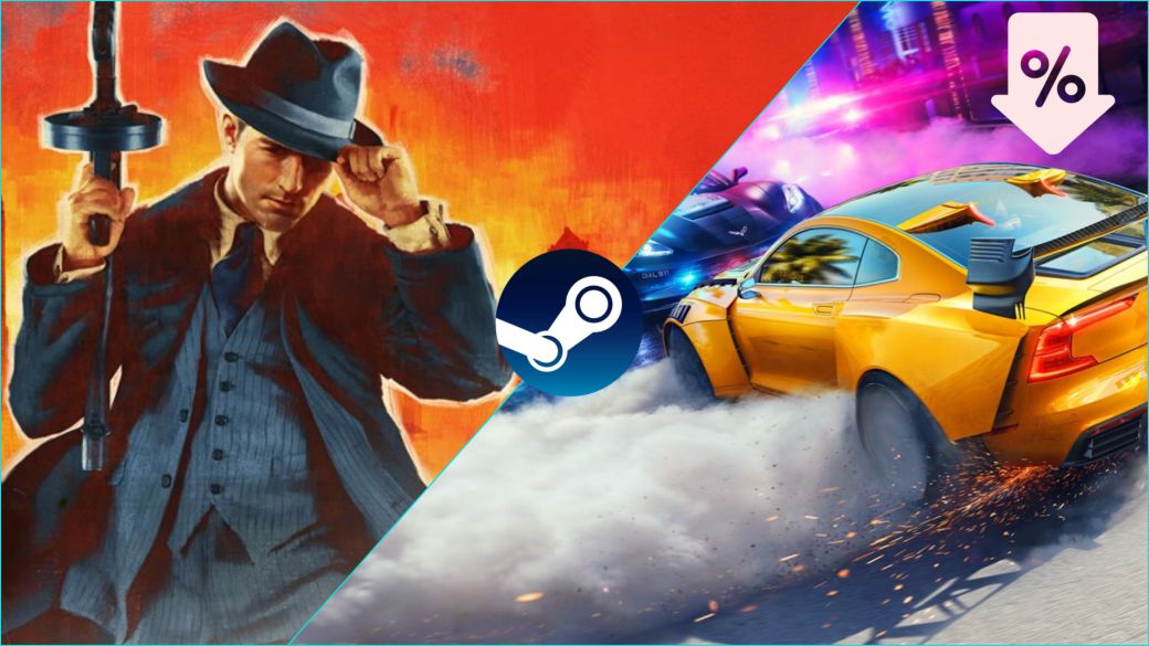 Steam: the Mafia and Need for Speed ​​sagas, on sale with up to 70% off