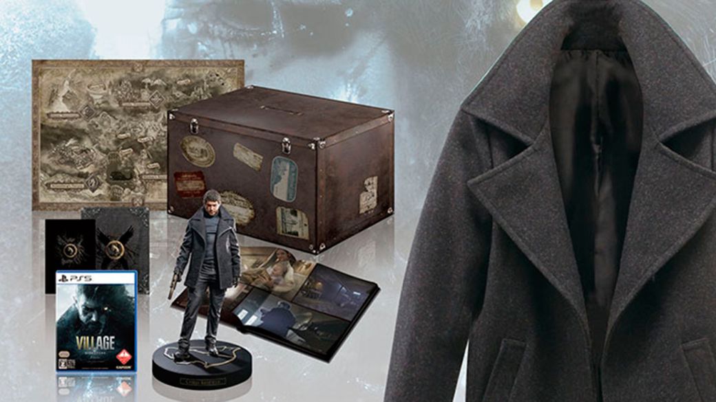 This is the exclusive collector's edition Z Version of 1,500 euros of Resident Evil Village