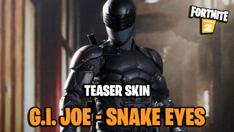 Snake Eyes by G.I. Joe in Fortnite? A new teaser prepares its arrival