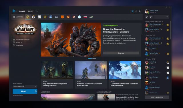 Blizzard Battle net Battle.net changes improvements update date on the way pc overwatch world of warcraft warzone