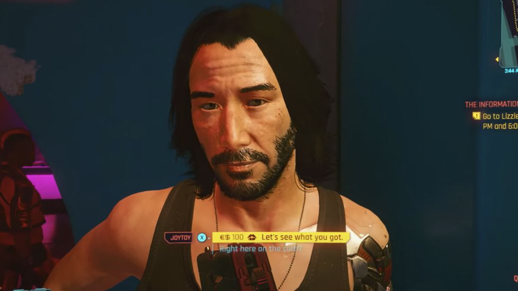 CD Projekt removes the mod that allowed you to have sex with Keanu Reeves