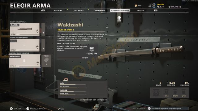 Call of Duty: Black Ops Cold War Wakizashi free unlock multiplayer weapon challenge