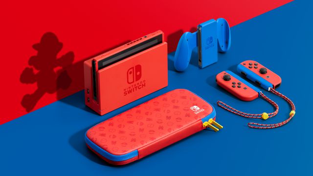 Nintendo Switch special Mario edition 35th anniversary content release date price case