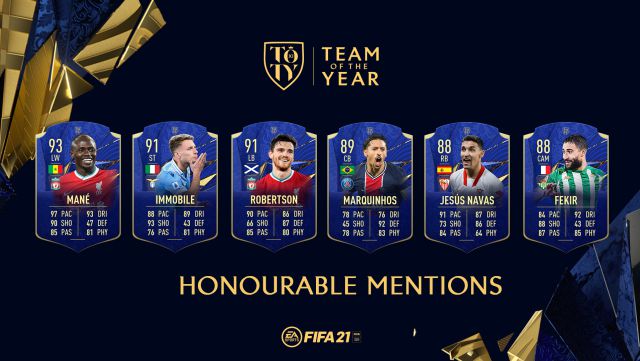 Messi is the 12th player of the FIFA 21 TOTY: honorable mentions with Navas and Mané