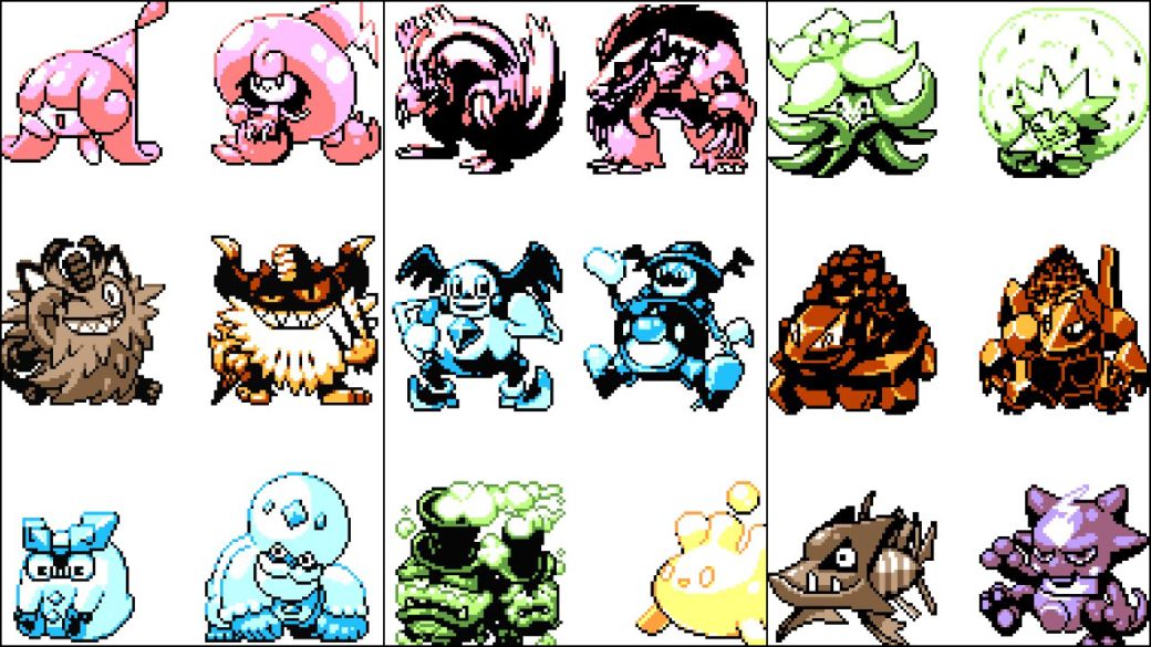 Pokémon: An artist recreates all of Galar's Pokémon Game Boy style