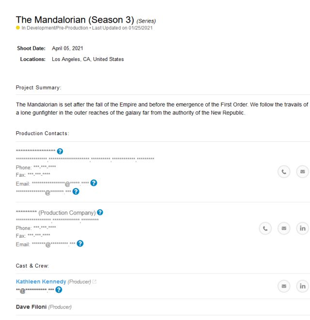 The Mandalorian, season 3