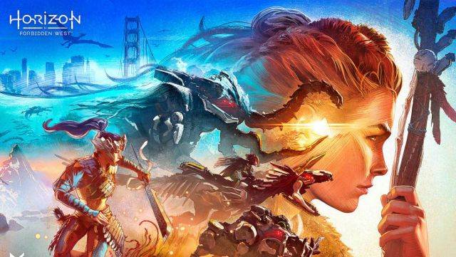 Horizon Forbidden West story scenarios machines release date PS4 PS5 Guerrilla Games