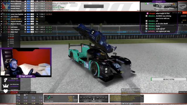 iRacing Fernando Alonso charged deliberately colliding simulator rival