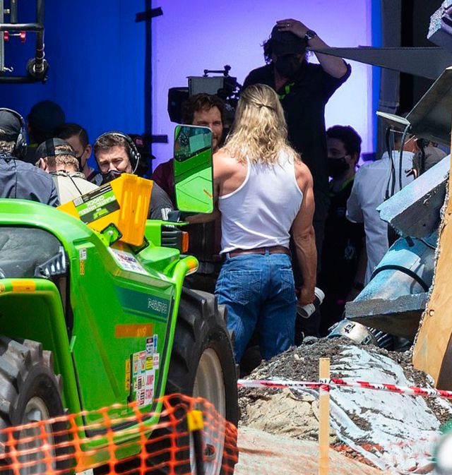 First photos of the filming of Thor Love and Thunder with Thor and the Guardians of the Galaxy